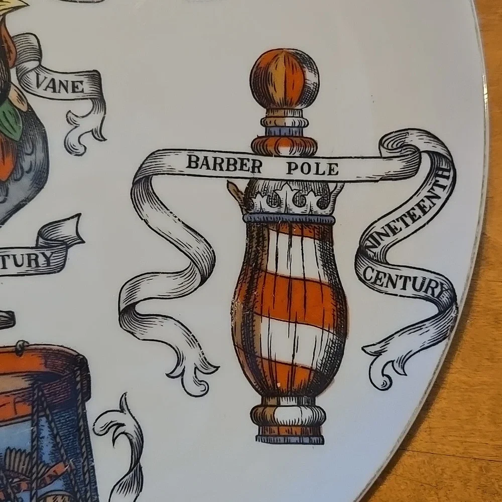 MCM Lipper & Mann Inc. Americana Plate